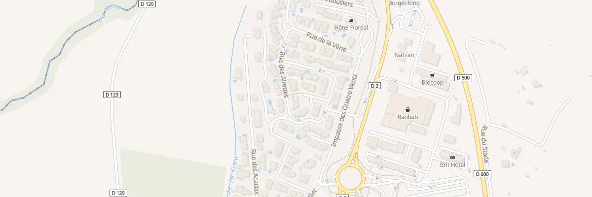 Plan du 12 Rue des Airettes à Balaruc-le-Vieux