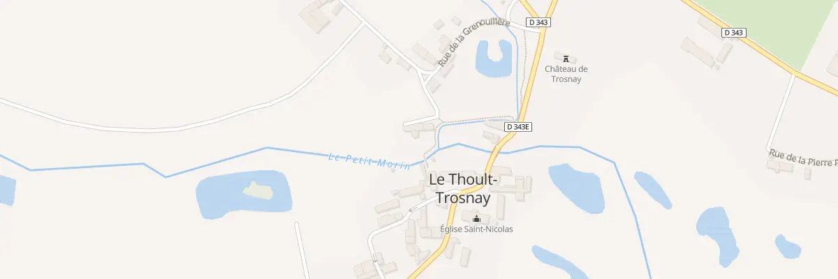 Plan du 1 Rue de l’Ecole au Thoult-Trosnay