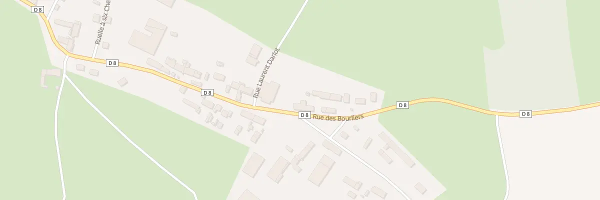 Plan du 21 Rue des Bourliers à Venouse