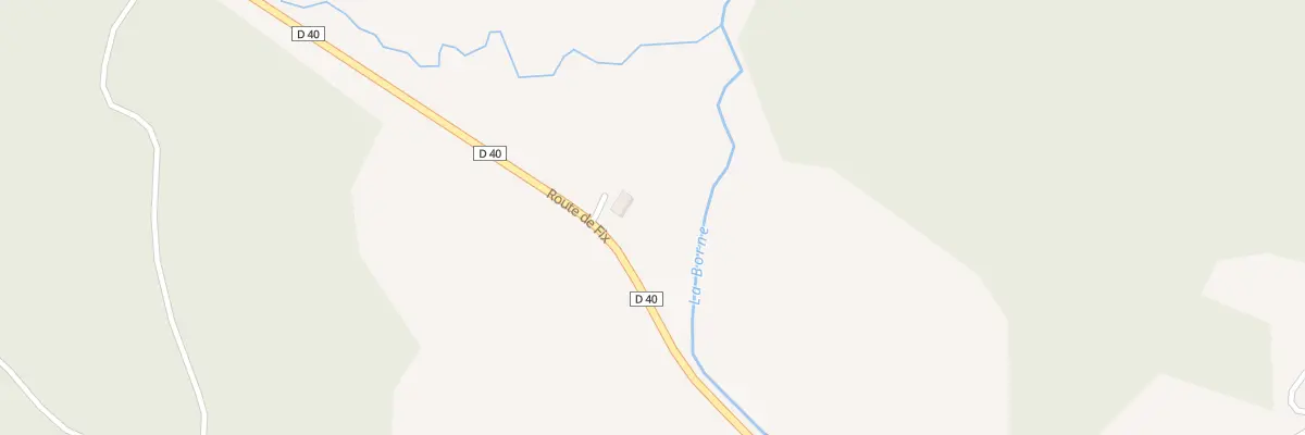Plan du 8 Rte de Fix à Allègre