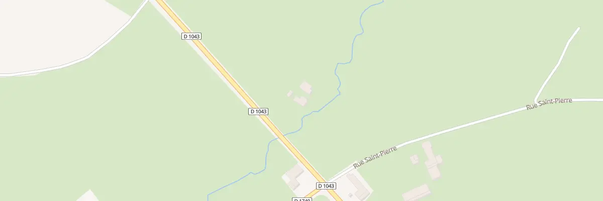 Plan du 12 Rte Departementale D1043 à Fesmy-le-Sart