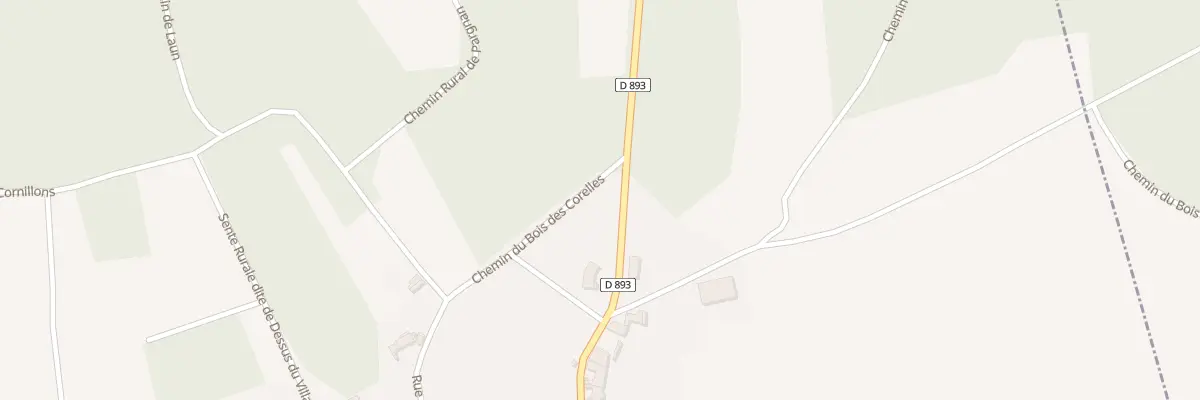 Plan du 9 Rue de Pargnan à Œuilly