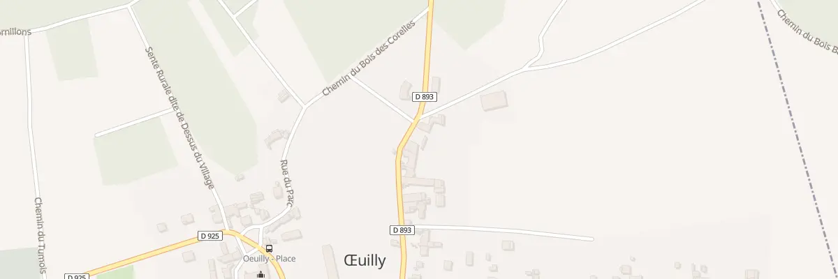Plan du 26 Rue de Pargnan à Œuilly