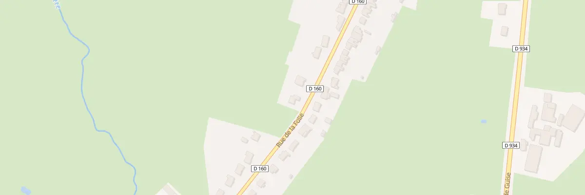 Plan du 51 Rue de la Folie à Landrecies