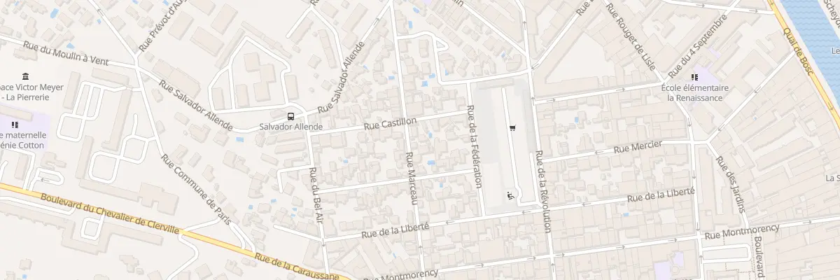 Plan du 26 Rue Marceau à Sète