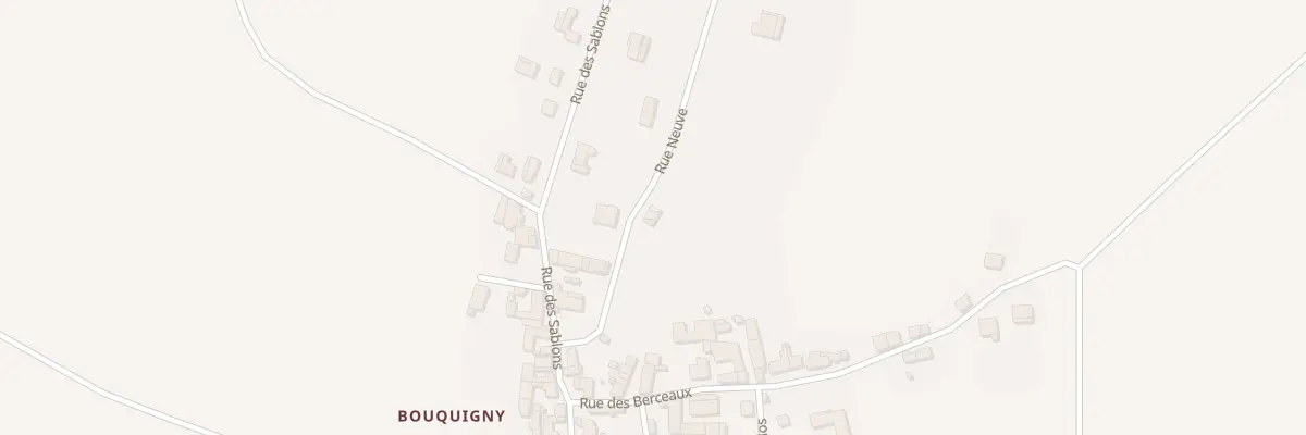 Plan du 4 Rue Neuve à Troissy