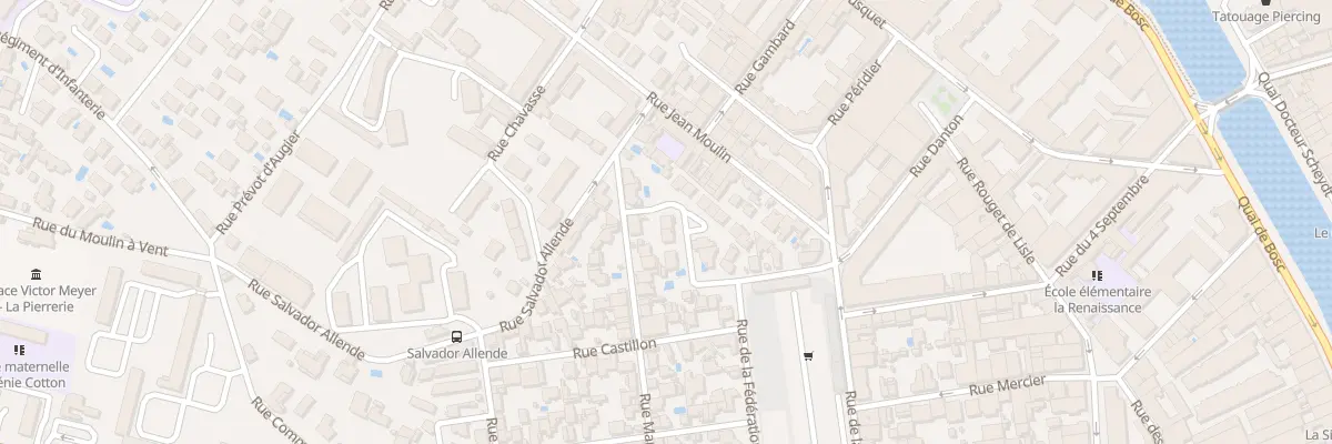 Plan du 7 Rue des Héliotropes à Sète