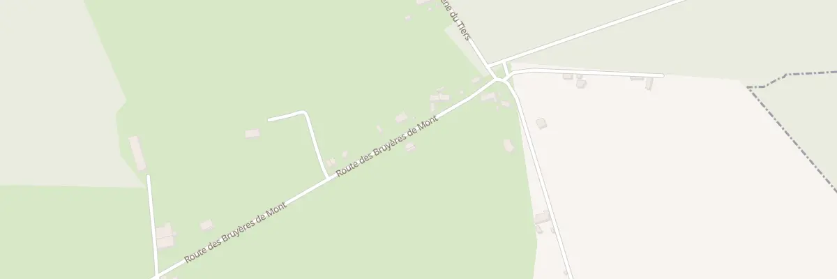 Plan du 38 Bruyeres de Mont à Montambert