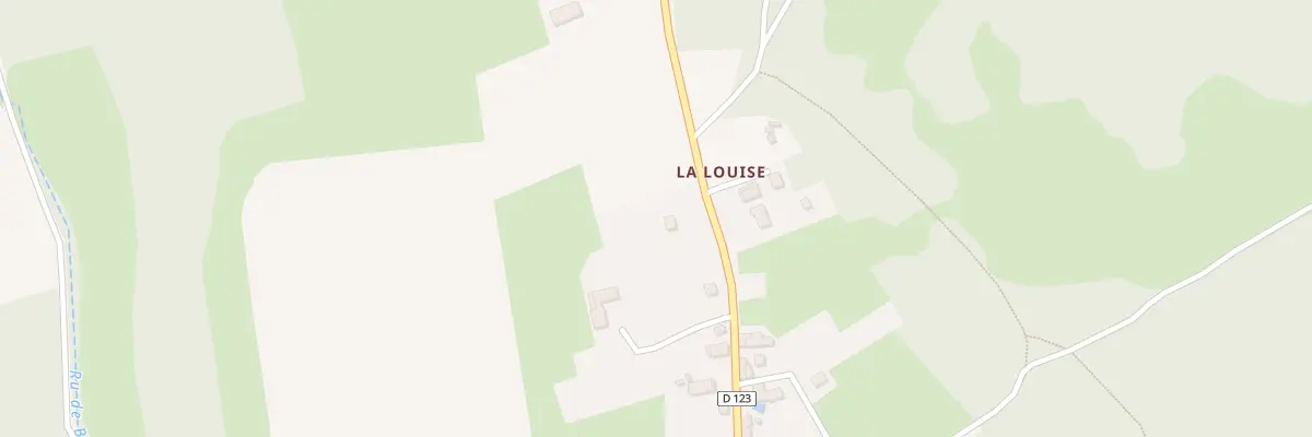 Plan du 7 Rue de la Louise à Brosses