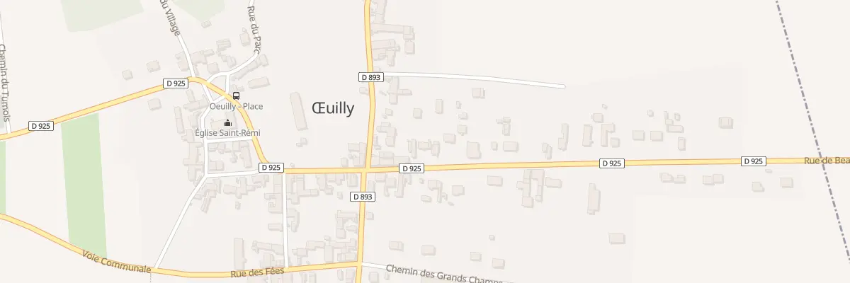 Plan du 7 Rue de Beaurieux à Pargnan