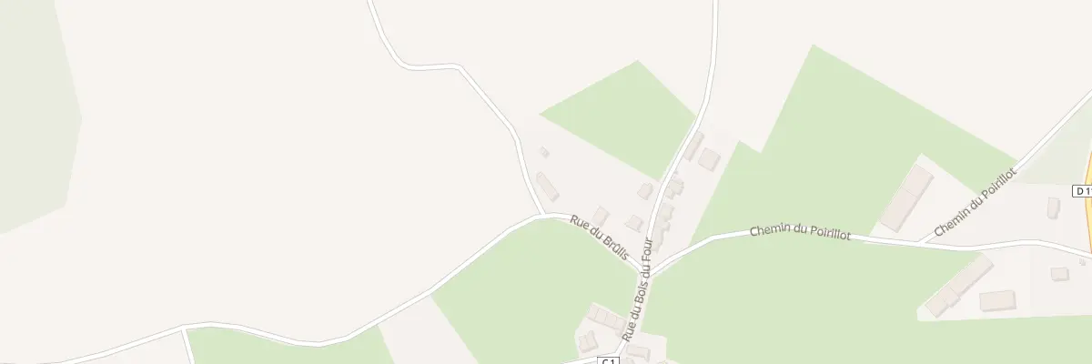 Plan du 2 Rue du Brulie à Nuars