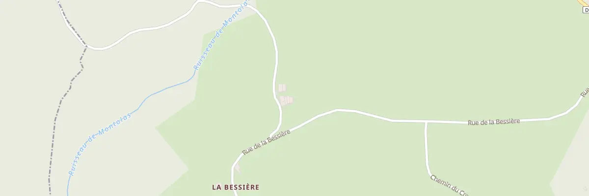 Plan du 5068 La Bessiere à La Renaudie