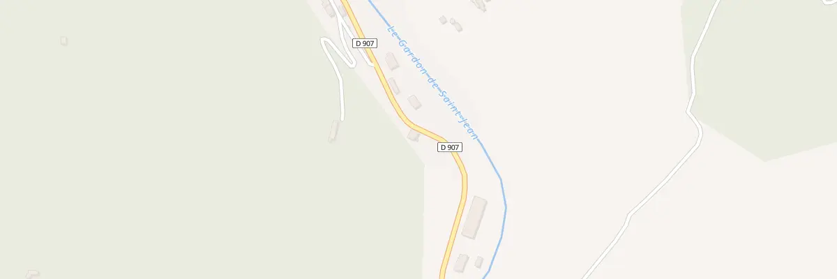 Plan du 5334 Les Plages et Boutonet à Saint-André-de-Valborgne