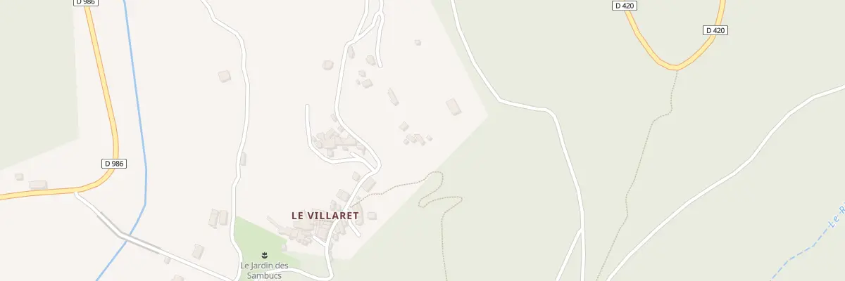 Plan du 5244 Le Villaret à Saint-André-de-Majencoules