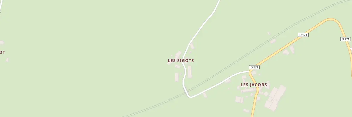 Plan du 5309 Les Sigots au Breuil