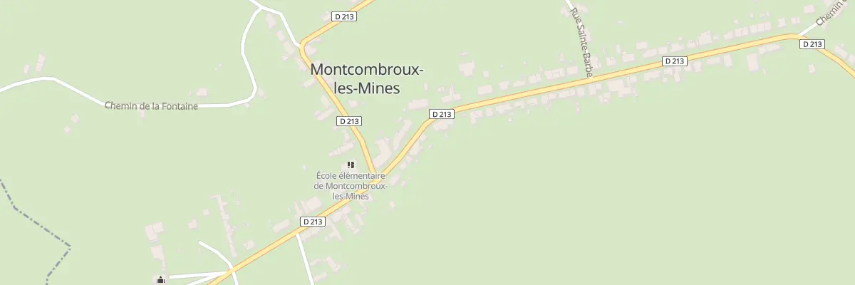 Plan du 10 Rue Marie-angèle Cléret à Montcombroux-les-Mines