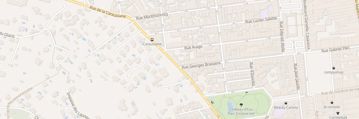 Plan du 35 Rue de la Caraussane à Sète