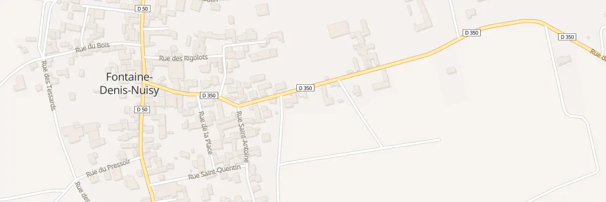 Plan du 6 Rue du Chateau à Fontaine-Denis-Nuisy