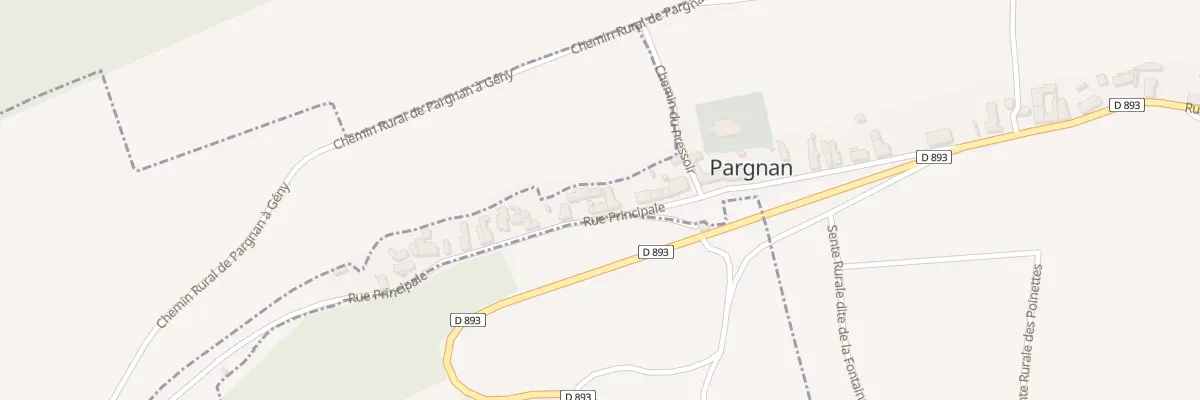 Plan du 32 Rue Principale à Pargnan