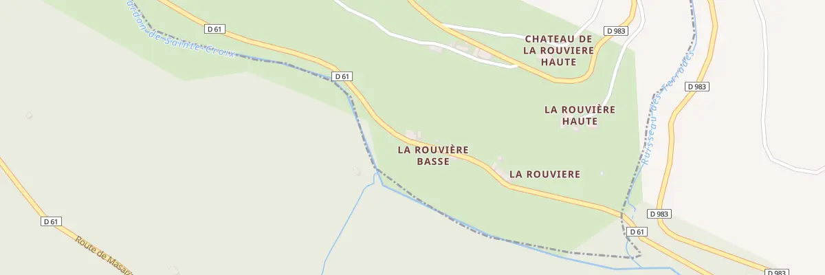 Plan du 5008 La Rouviere à Molezon