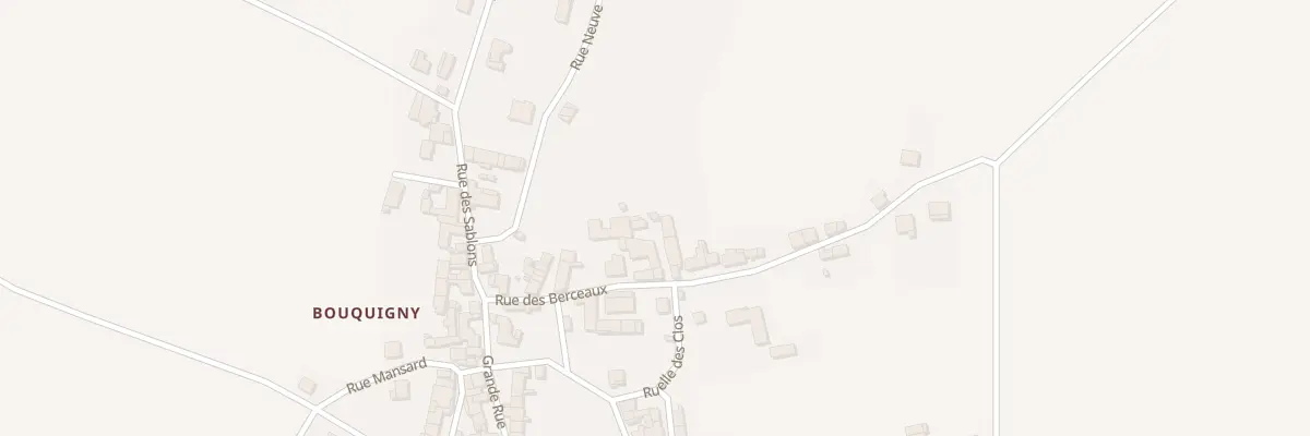 Plan du 9 Rue des Berceaux à Troissy