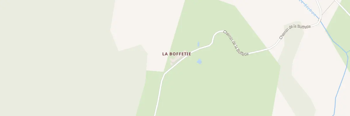 Plan du 44 Che de la Boffetie à Lavoine