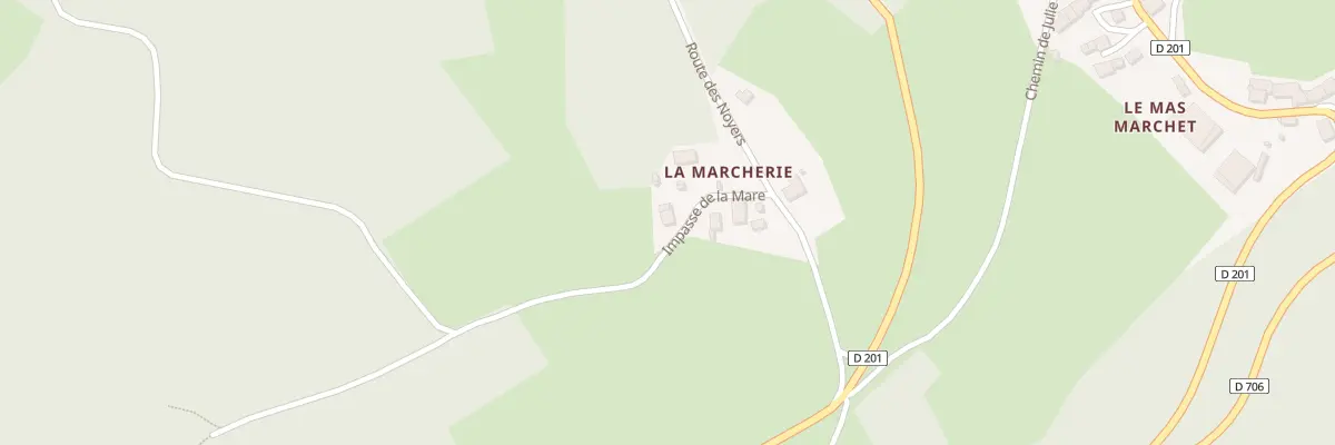 Plan du 6 Imp de la Mare à La Chapelle-Geneste