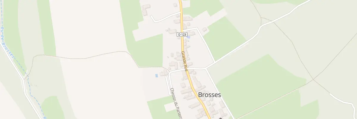 Plan du 47 Gr Grande Rue à Brosses