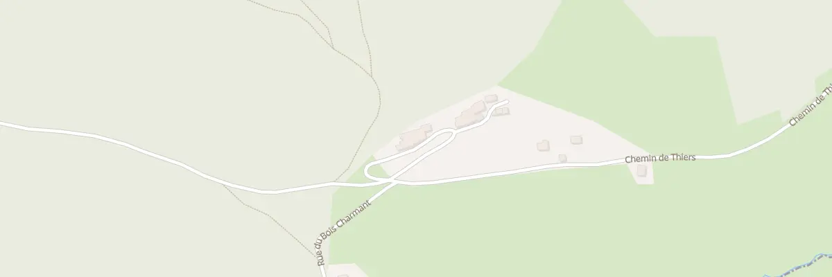Plan du 5133 La Cote à Vollore-Montagne