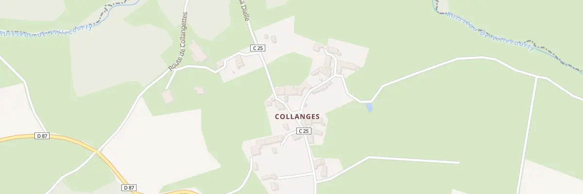 Plan du 5593 Collanges à Marsac-en-Livradois