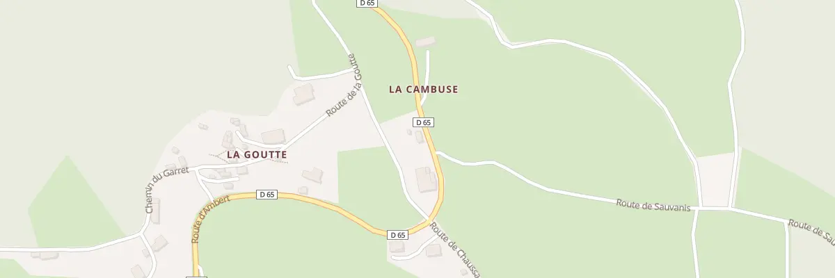 Plan du 5072 La Cambuse à Bertignat
