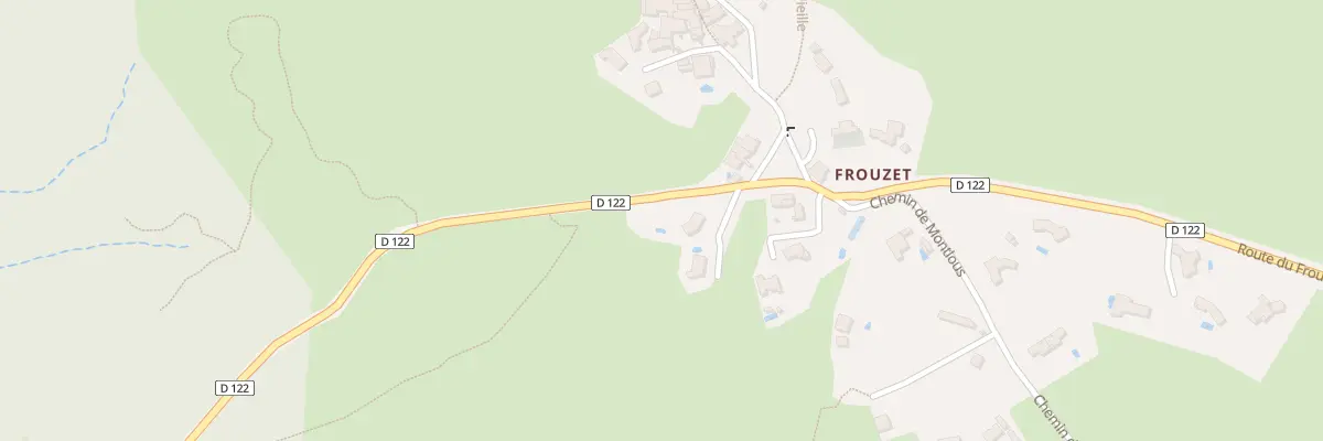 Plan du 5601 Rte du Frouzet à Saint-Martin-de-Londres