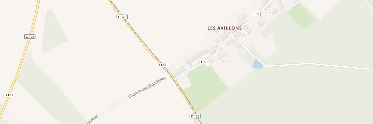 Plan du 7 Les Avillons à Mailly-la-Ville