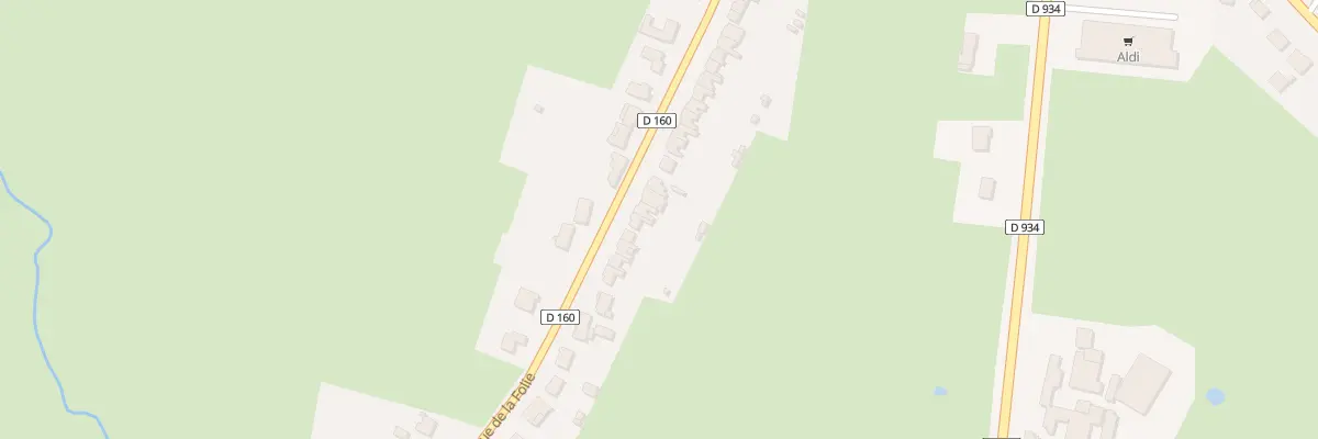 Plan du 76 Rue de la Folie à Landrecies