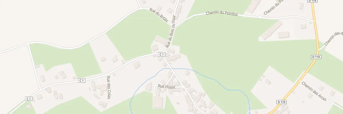 Plan du 30 Grande Rue à Nuars