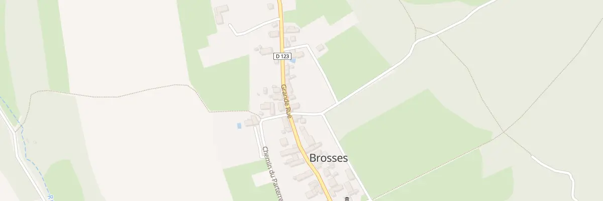 Plan du 52 Gr Grande Rue à Brosses