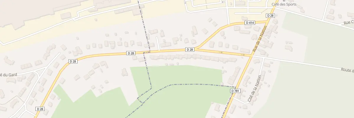 Plan du 27 Rue d’Etreux à Boué