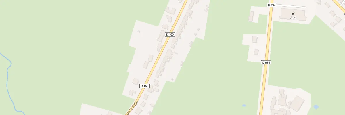 Plan du 74 Rue de la Folie à Landrecies