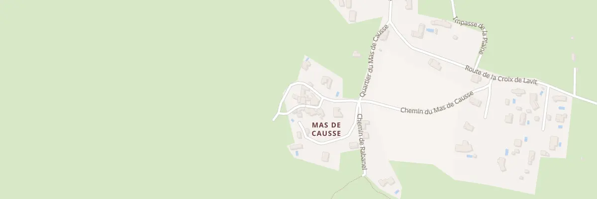 Plan du 50 Rue du Porche à Brissac