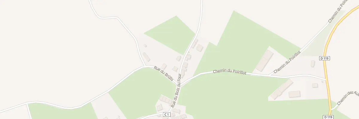 Plan du 3 Rue du Bois du Four à Nuars