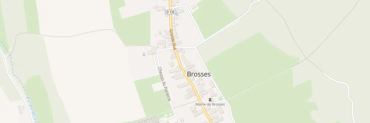 Plan du 46 Gr Grande Rue à Brosses