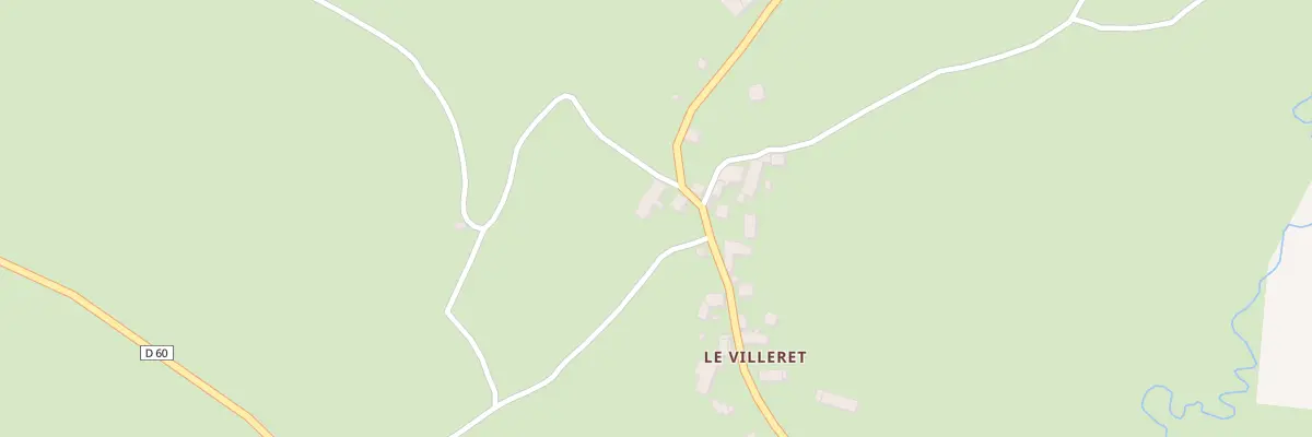 Plan du 5029 Le Villeret à Saint-Jean-la-Fouillouse