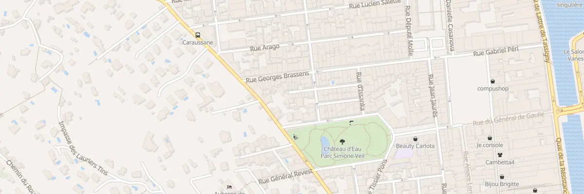Plan du 25 Rue de la Fraternité à Sète