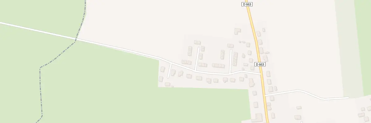 Plan du 64 Rue Voie des Caures à Boué