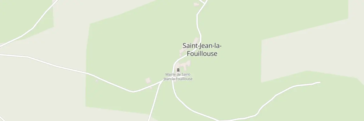 Plan du 5248F St Jean Fouillouse Village à Saint-Jean-la-Fouillouse