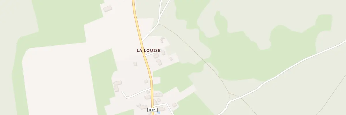 Plan du 6 Rue de la Louise à Brosses