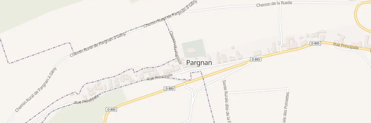 Plan du 24 Rue Principale à Pargnan