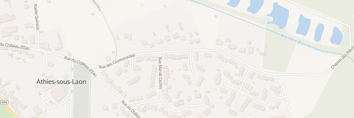 Plan du 18 Rue des Cosmonautes à Athies-sous-Laon