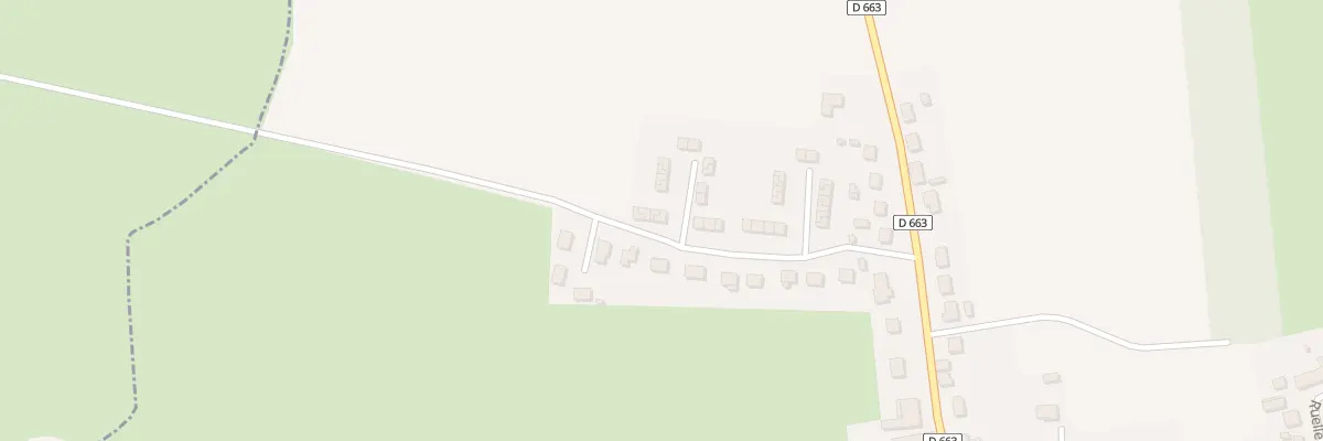 Plan du 60 Rue Voie des Caures à Boué