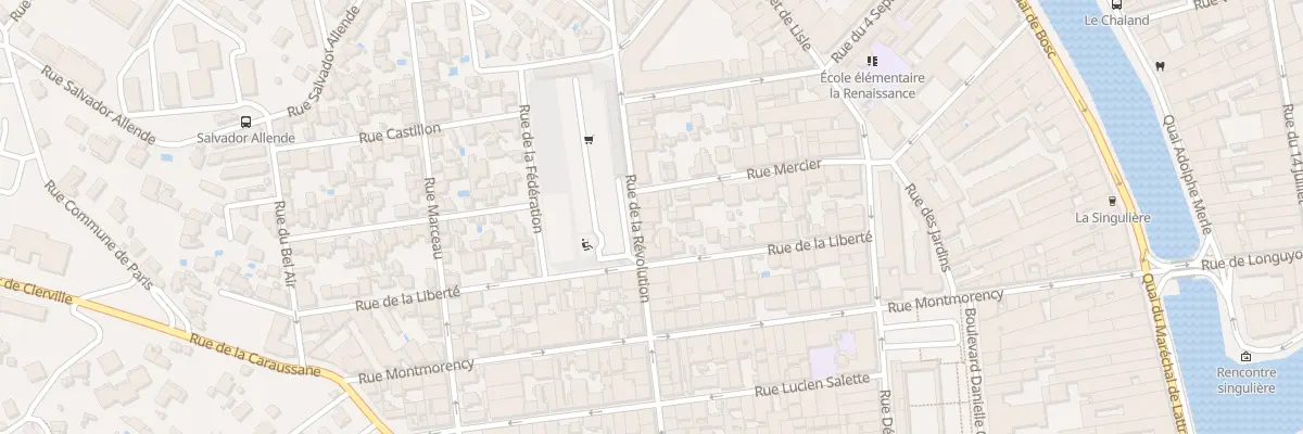 Plan du 42 Rue de la Révolution à Sète